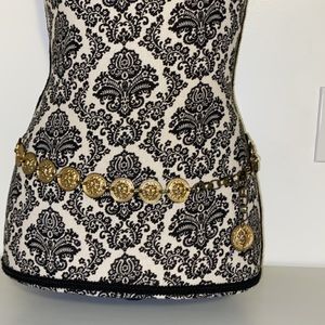 Vintage EXP Golden Lion Head Belt